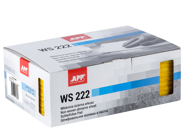 Абразивне волокно в листах APP WS 222 06Z230 P1000 - фото 3