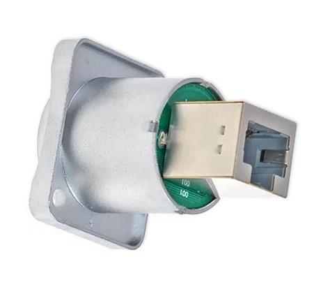 Разъем герметичный RJ45 Ethernet LAN IP65 комплект штекер/розетка Серебристый (2566122624) - фото 4 Разъем герметичный RJ45 Ethernet LAN IP65 комплект штекер/розетка Серебристый (2566122624) - фото 4