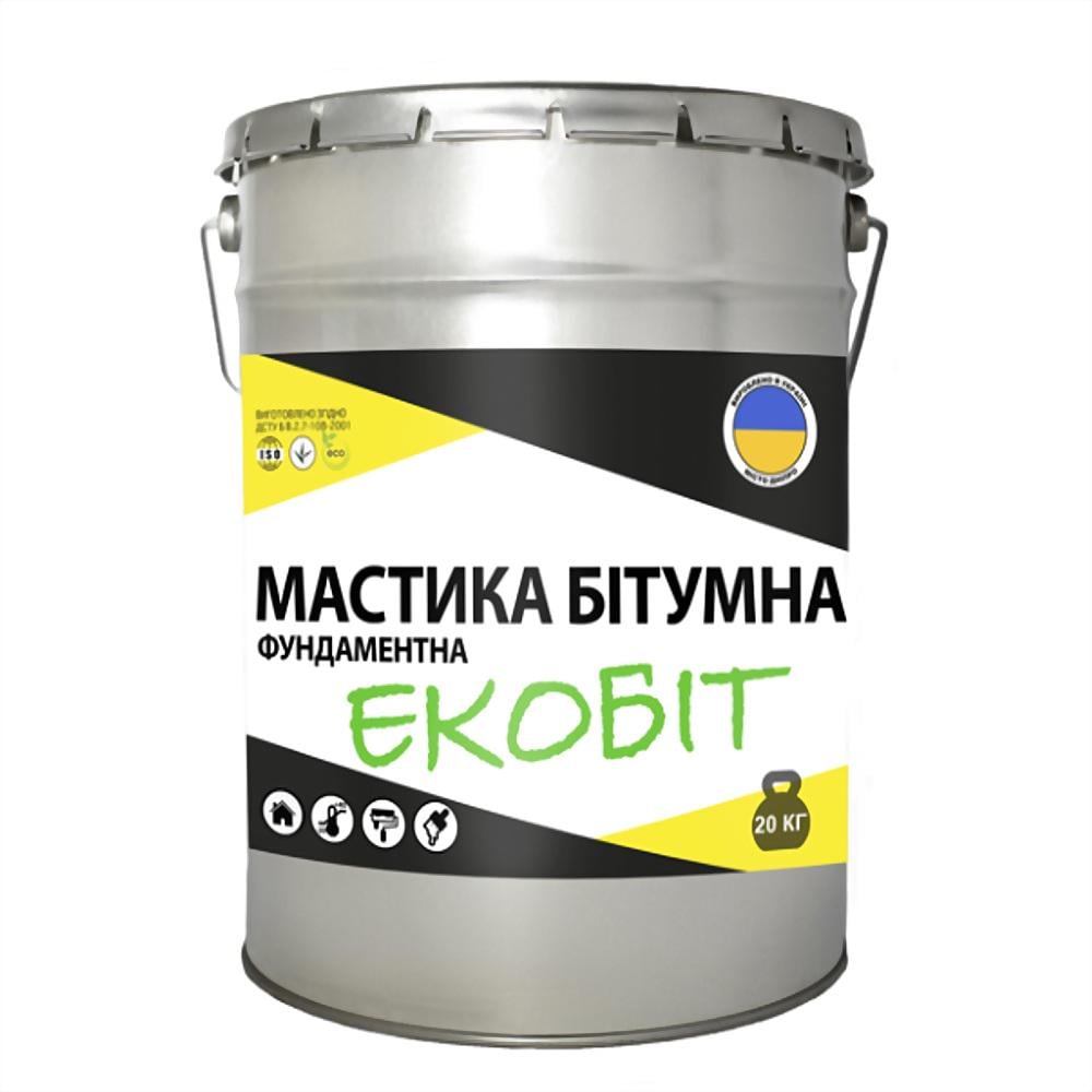 Мастика битумная ЭСОВИТ для фундамента 20 кг Мастика битумная ЭСОВИТ для фундамента 20 кг