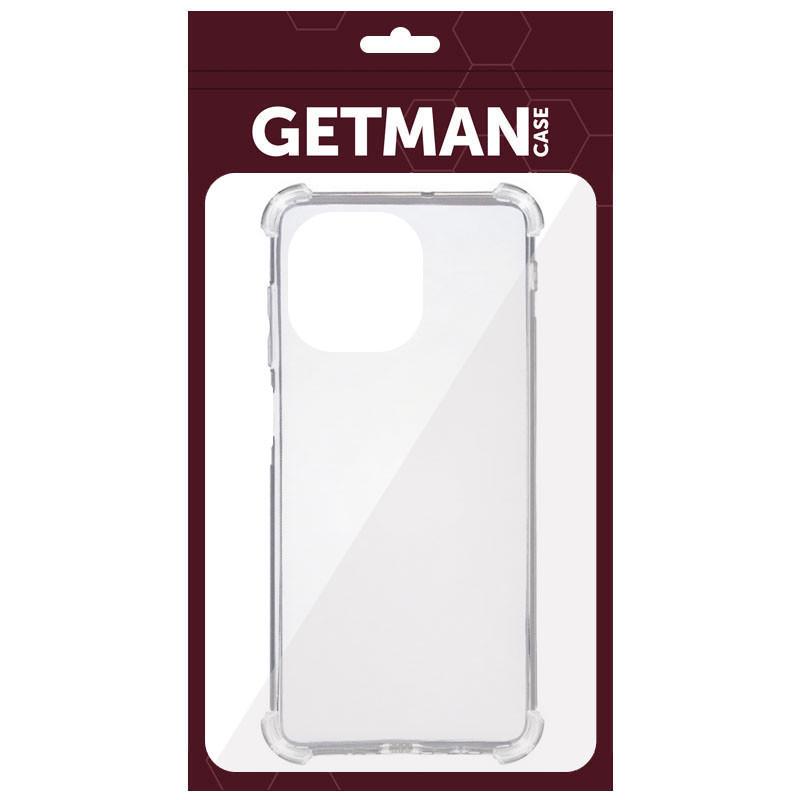 Протиударний TPU чохол GETMAN Ease logo посилені кути для ZTE Blade A73 4G Безбарвний (прозорий) - фото 4