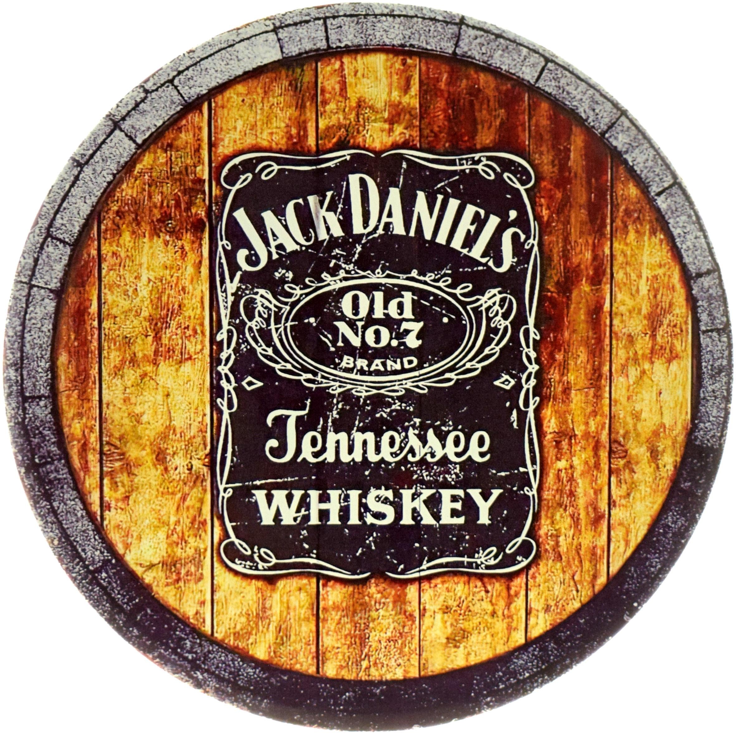 Табличка металлическая "Jack Daniel's Бочка" 30 см (ms-104150)