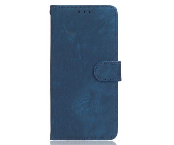 Чехол книжка Velvet Leather Case для Tecno Spark 10 / 10C Синий