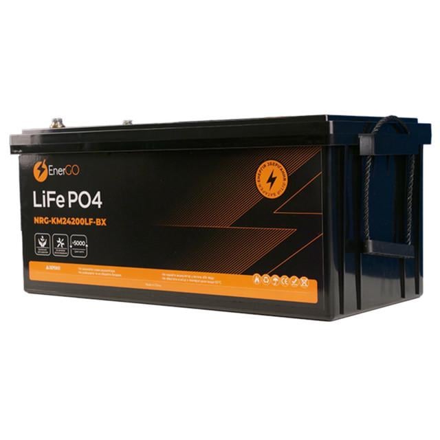Акумулятор EnerGo LiFePO4 24V 200Ah NRG-KM24200LF-BX