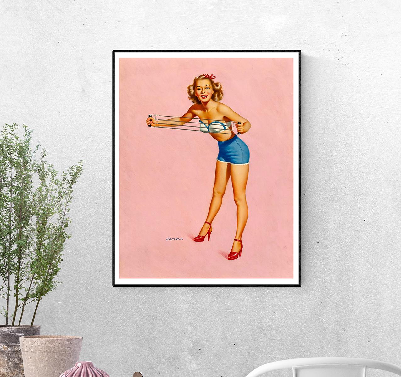 Постер Физкультура. Эдвард ДАнкония формат А-2 (pin_up010132_Poster)