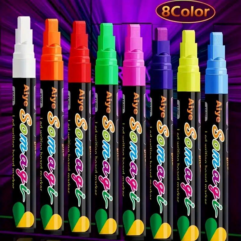 Маркер меловой набор 8 цветов (мм1)