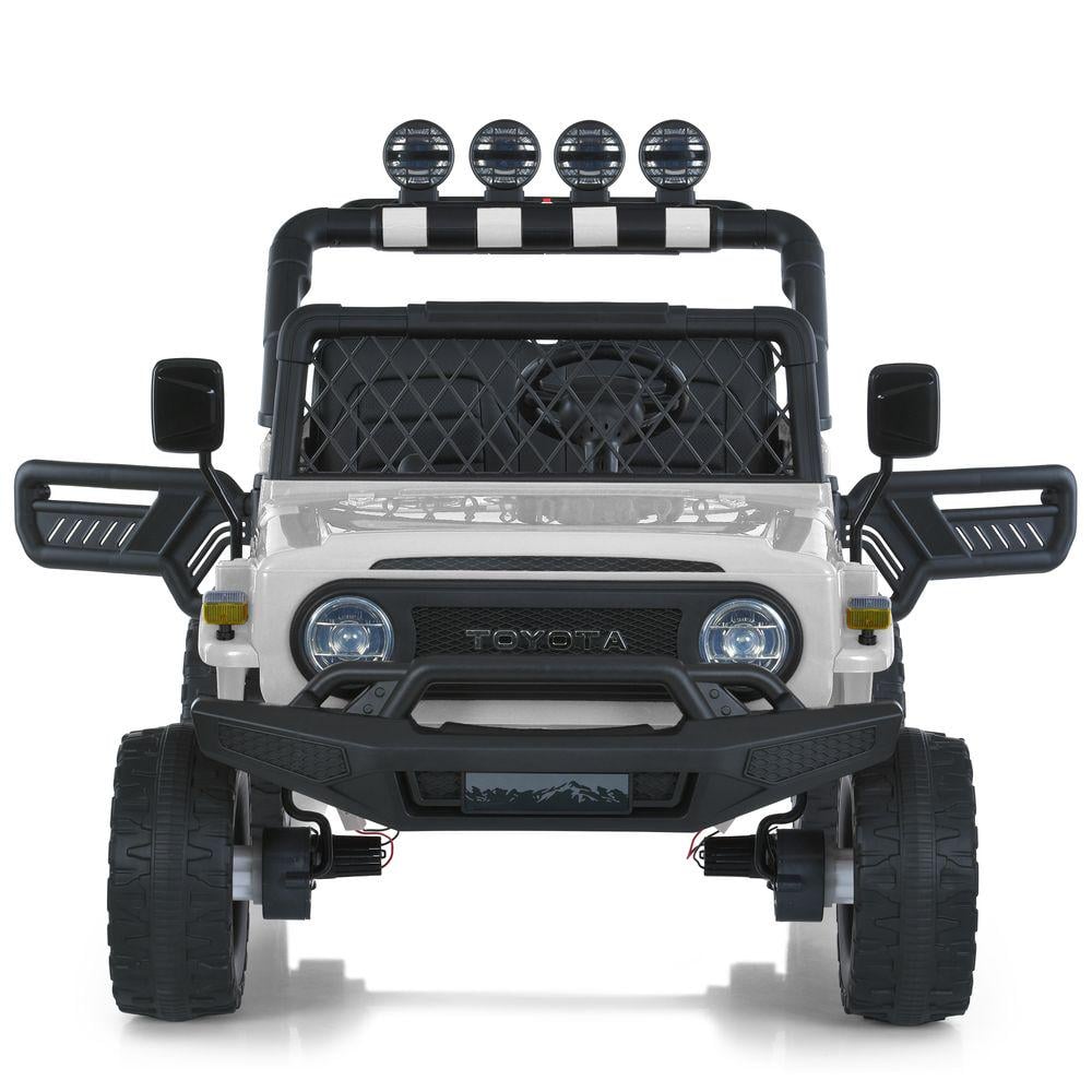Дитячий електромобіль Bambi Jeep Toyota 2566AEBLR 4W Білий - фото 2 Дитячий електромобіль Bambi Jeep Toyota 2566AEBLR 4W Білий - фото 2