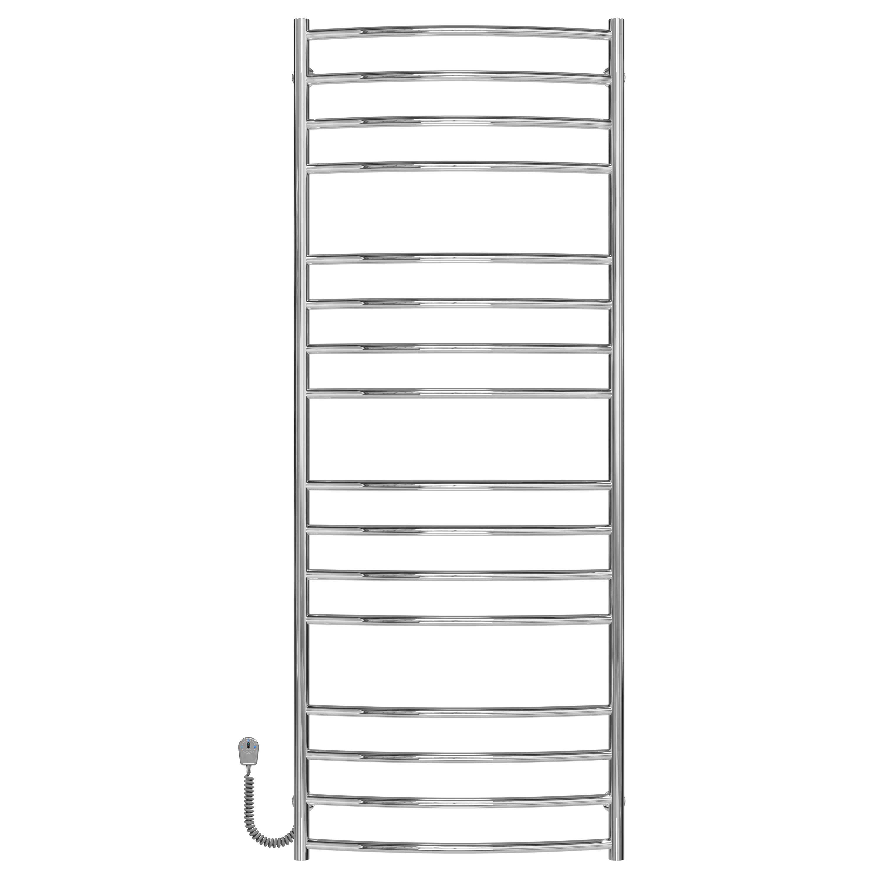 Рушникосушарка електрична Deffi Класік Еліт П16 EF16 ліве підключення нержавіюча сталь 600х1600 мм Хром (C.KE.160.60.16.E.C.L.5)