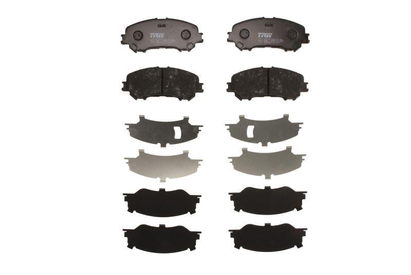 Комплект тормозных накладок дисковый тормоз TRW GDB3622