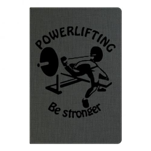 Блокнот А5 Powerlifting be Stronger в линию 112 листов Серый (2634632-4-6328)