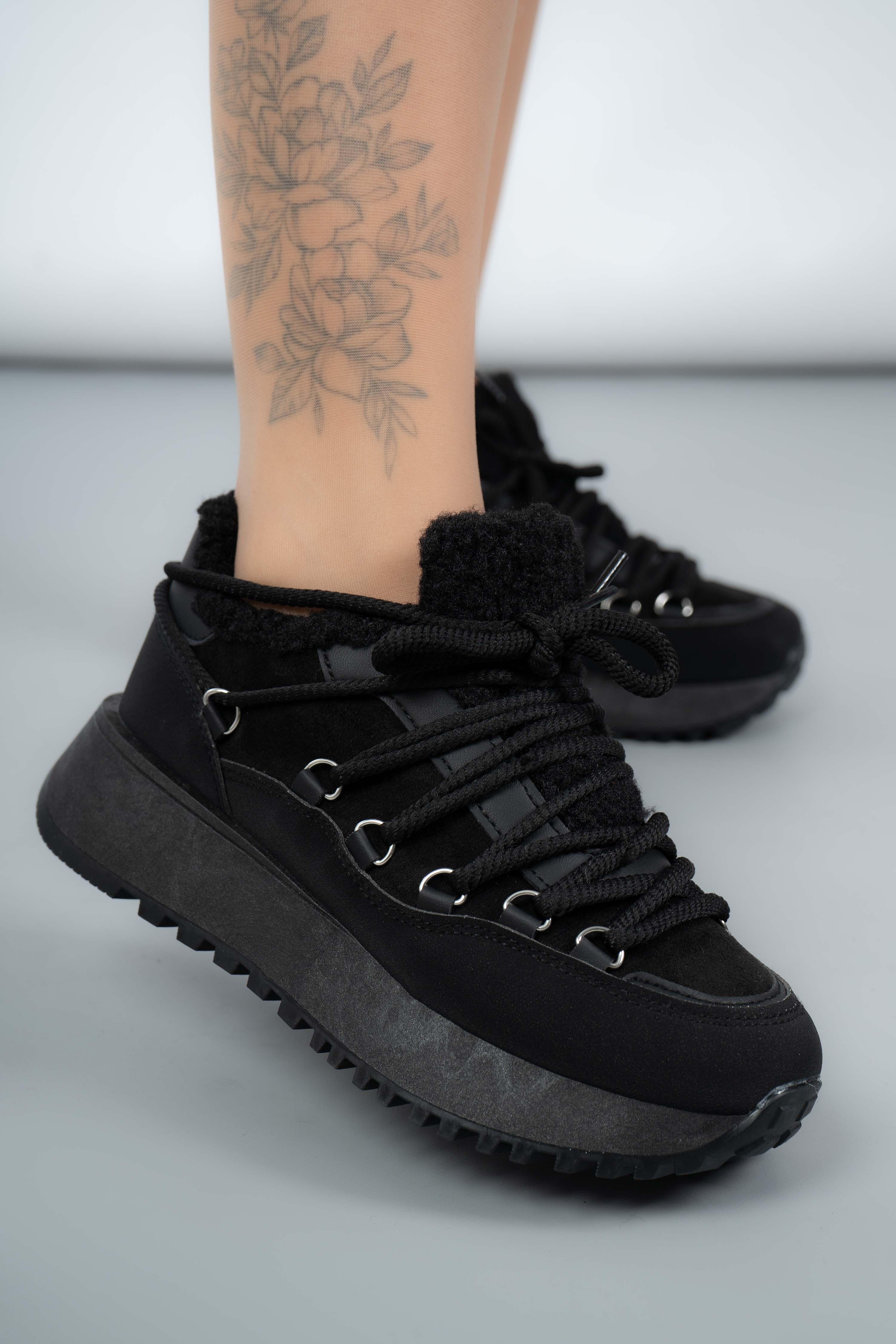 Кроссовки женские Fashion JW127 р. 38 Черный (346704_38)