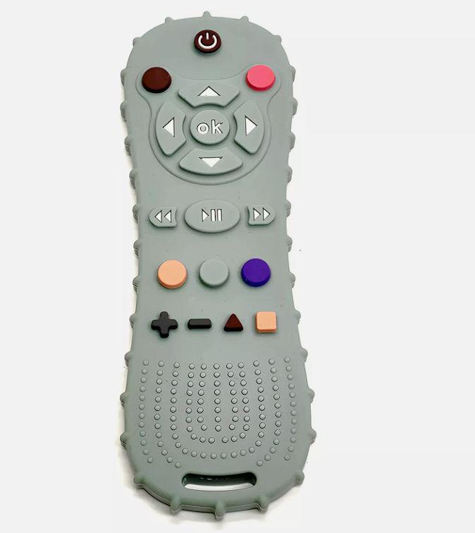 Гризунець дитячий силіконовий Пульт Зелений - фото 7 Гризунець дитячий силіконовий Пульт Зелений - фото 7