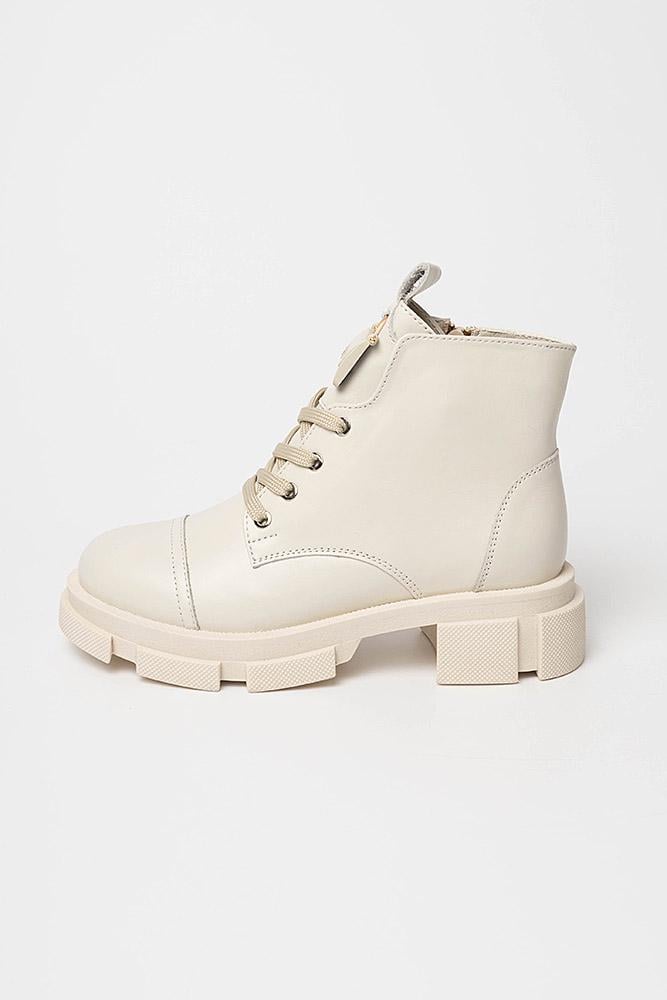 Ботинки женские Yuki ЦБ-00192391 р. 36 Молочный (SKT000848928)