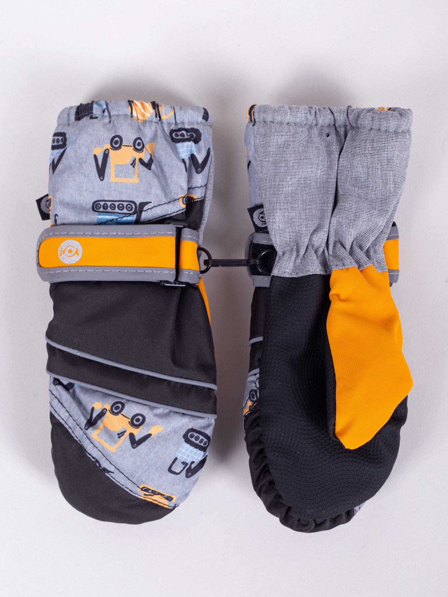 Перчатки детские YO REN-0235C Серый