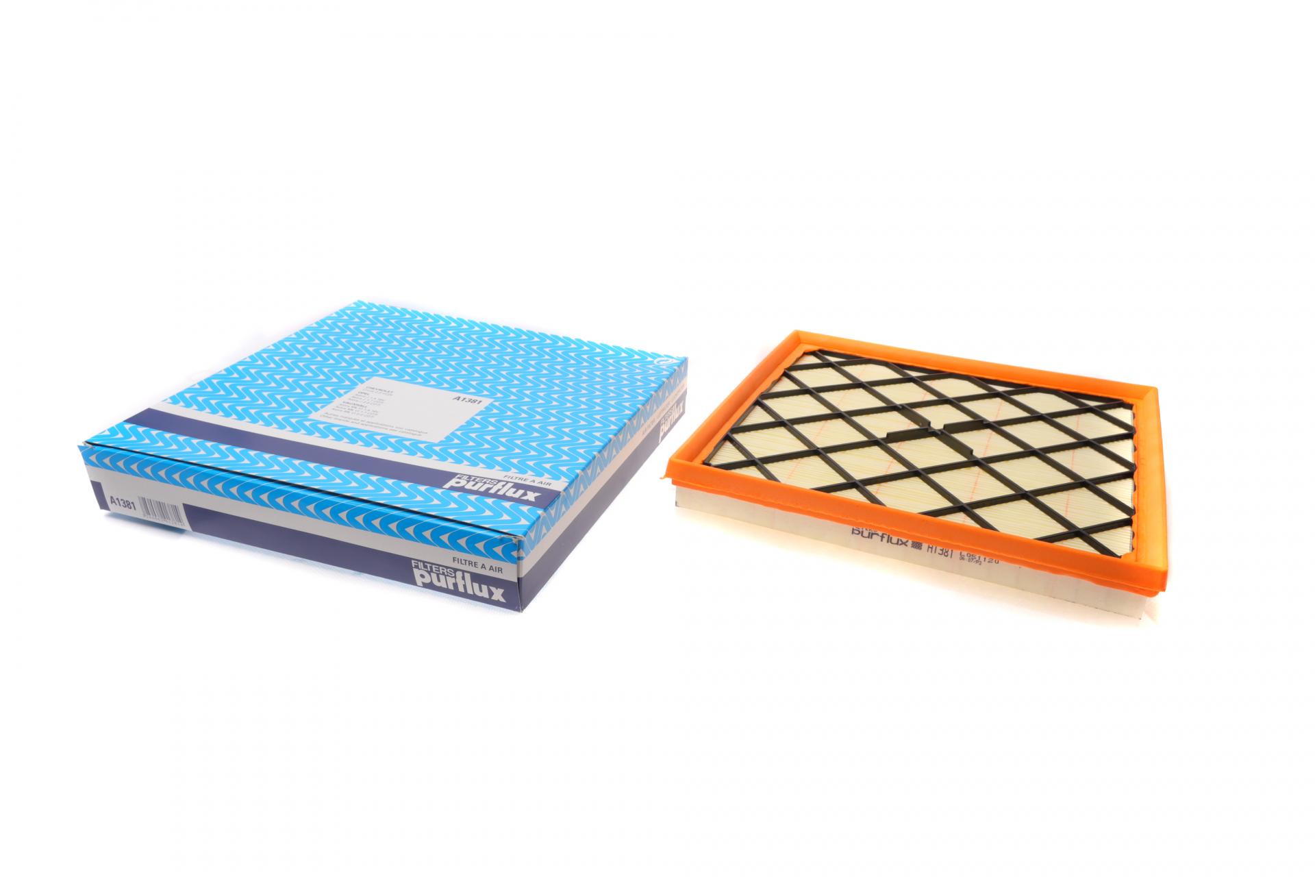 Фильтр воздушный PURFLUX для Opel Astra H 1,6Turbo/1,7/1,9CDTI 04- (A1381)
