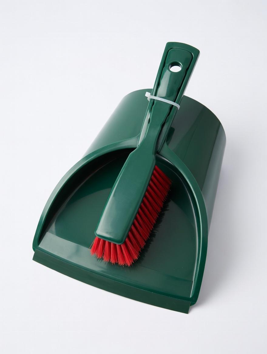 Набір для прибирання PARKSIDE совок та щітка 2 шт. Зелений (500221)