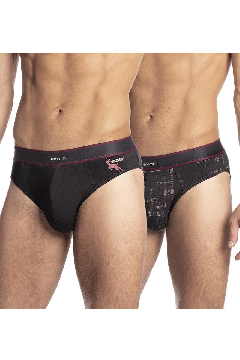 Трусы слип Lama р. 50/L Коричневый (75621) Трусы слип Lama р. 50/L Коричневый (75621)