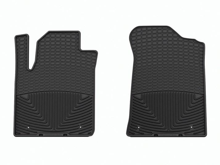 Коврики автомобильные передние резиновые WeatherTech W374 Hyundai Santa Cruz 2022 Черный (1945753709)