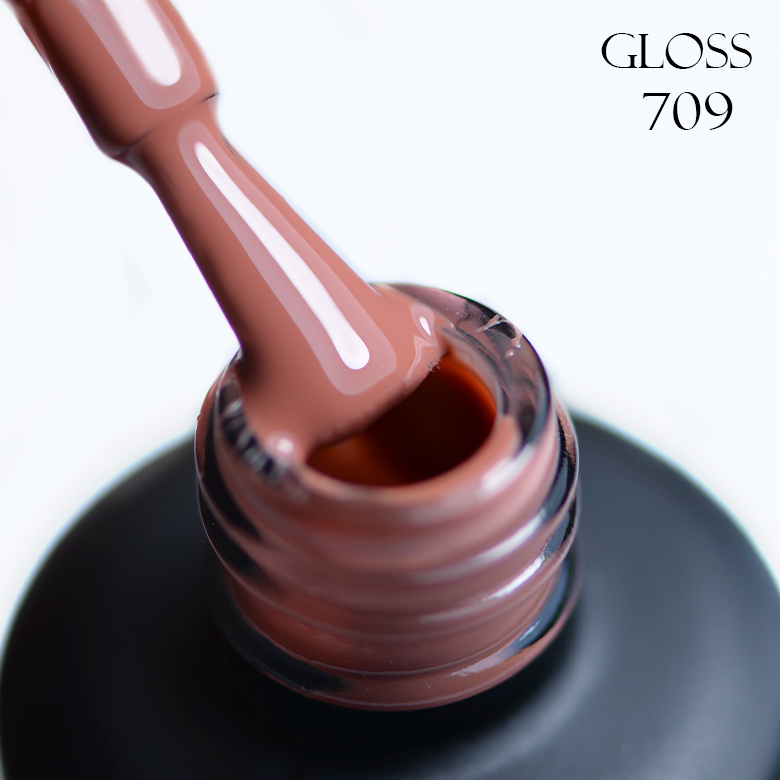 Гель-лак GLOSS 709 11 мл Коричнево-терракотовый (7427845) Гель-лак GLOSS 709 11 мл Коричнево-терракотовый (7427845)