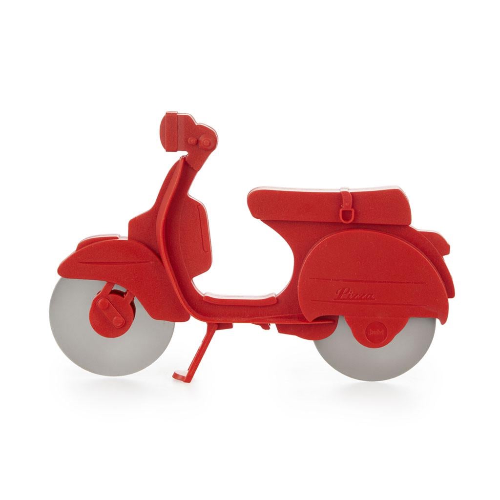 Нож для пиццы Balvi Scooter на подставке Красный (36910230)