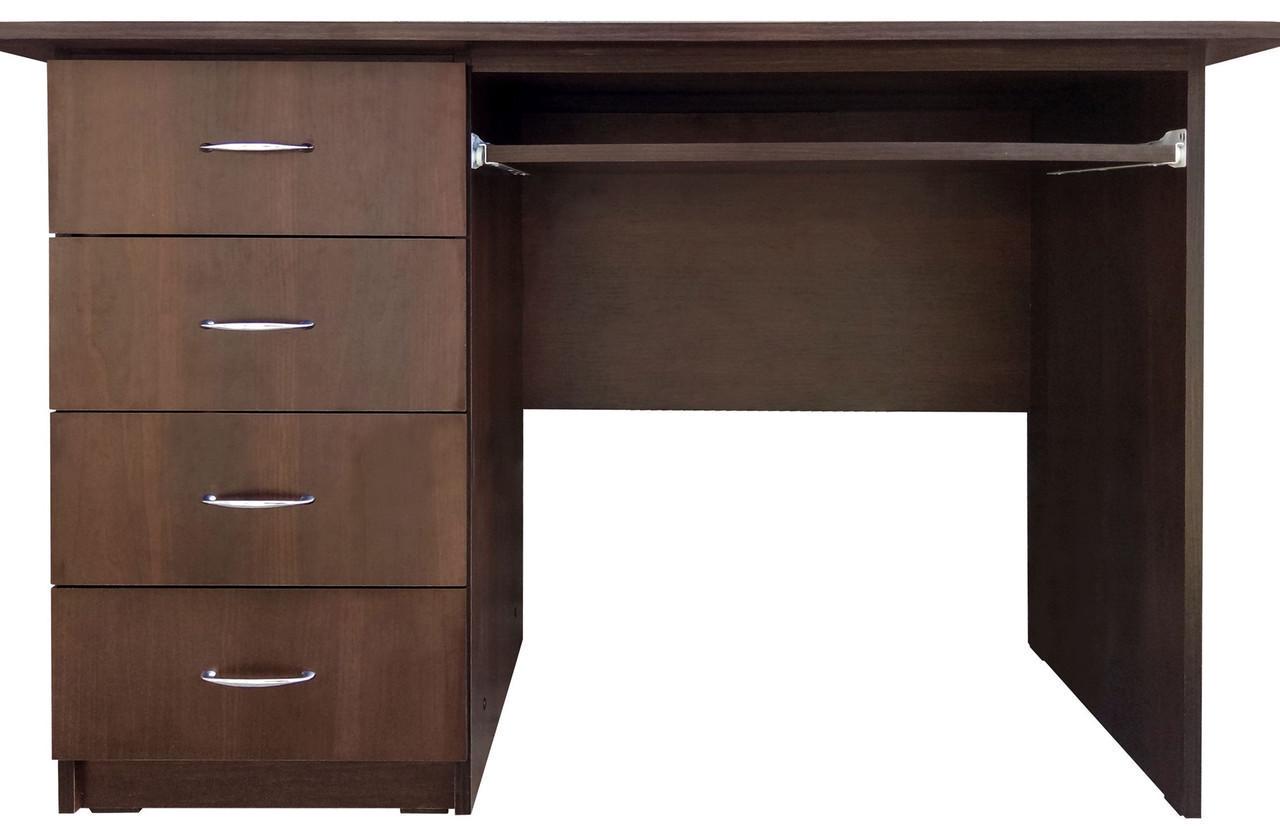 Стол компьютерный МАКСИ-МЕбель Эрудит 1200 Орех темный (10204)