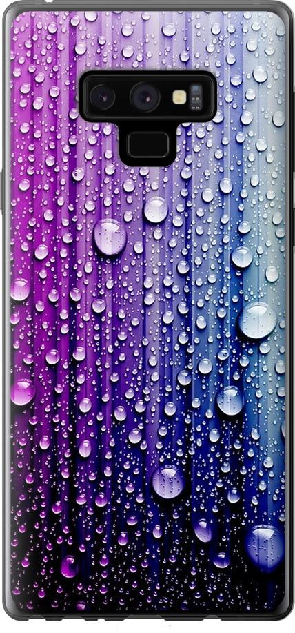Чехол на Samsung Galaxy Note 9 N960F Капли воды (3351b-1512-42517) Чехол на Samsung Galaxy Note 9 N960F Капли воды (3351b-1512-42517)