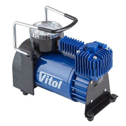 Компрессор Vitol К-52 150 psi/15 Amp/40 л/автостоп/прикуриватель (13735542)