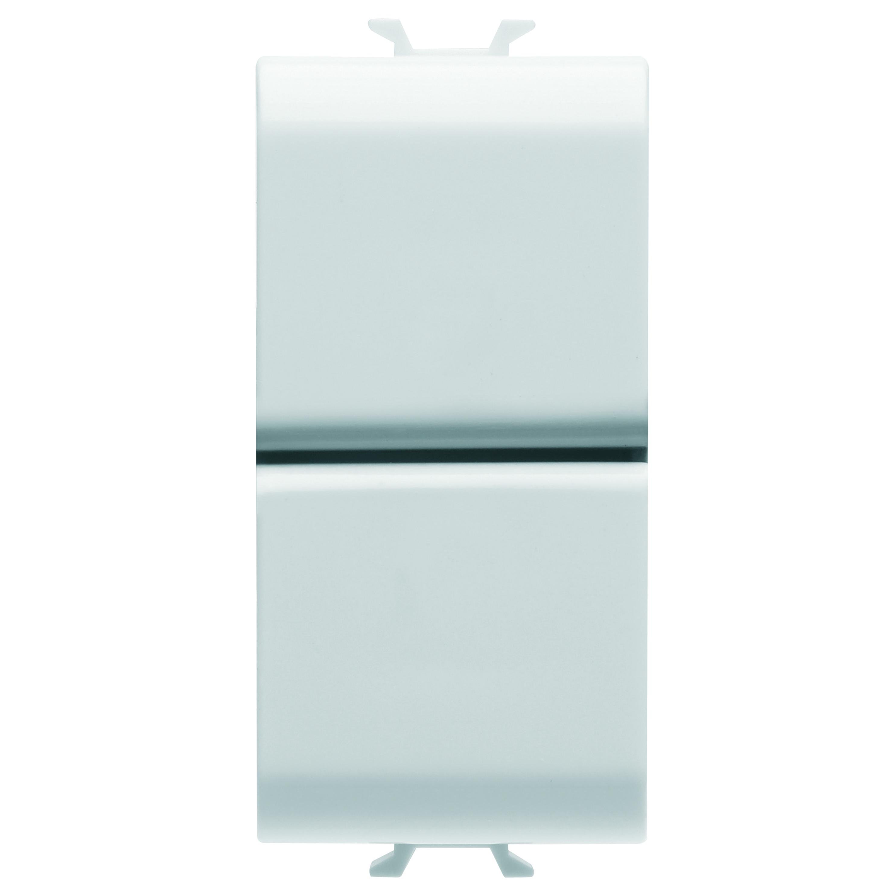 Выключатель кнопочный двухклавишный Gewiss Chorusmart 1 модуль технополимер Белый глянцевый (GW10141) Выключатель кнопочный двухклавишный Gewiss Chorusmart 1 модуль технополимер Белый глянцевый (GW10141)