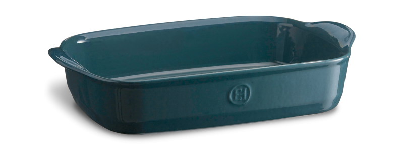 Форма для запекания прямоугольная Emile Henry Ovenware 36,5х23,5 см Темно-синий (979652)