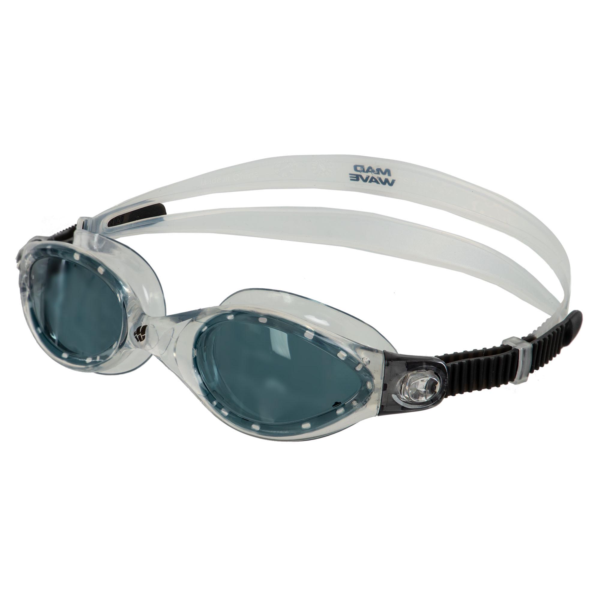 Очки для плавания взрослые MadWave CLEAR VISION M043106 Серый (M043106_Серый)