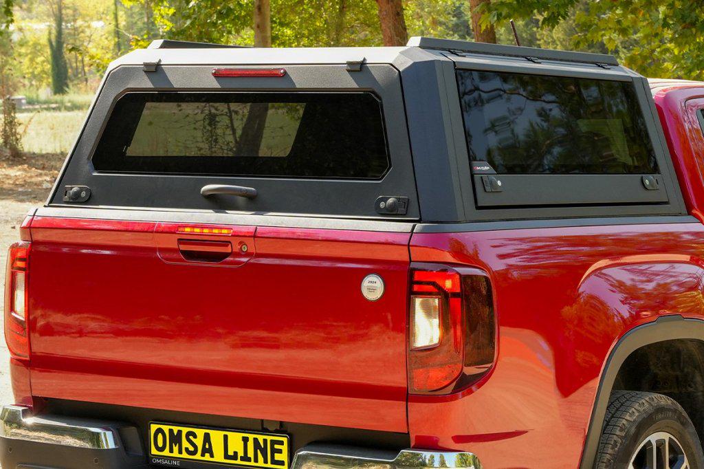 Кунг Omcap Omsa Line для Mitsubishi L200 1996-2006 гг. металл Черный (129007)