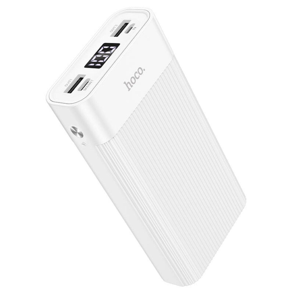 Павербанк HOCO J85 Wellspring Digital Display 20000 mAh White (000203) Павербанк HOCO J85 Wellspring Digital Display 20000 mAh White (000203)