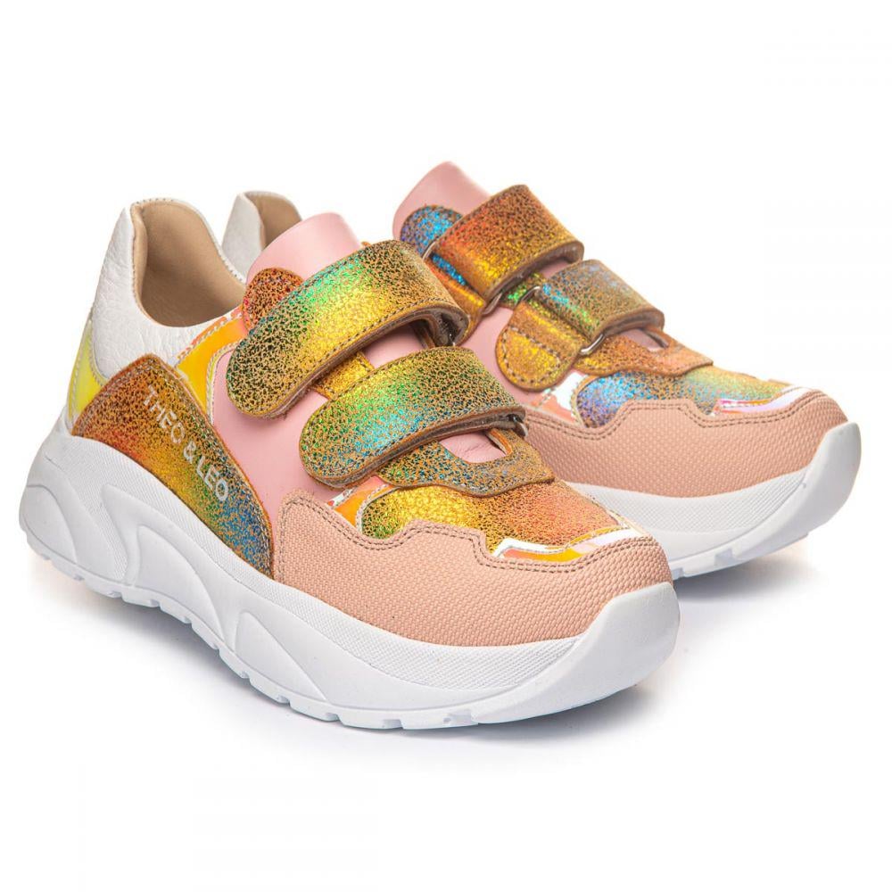 Кроссовки The Leo 1277 для девочек р. 36 23,5 см Розовый