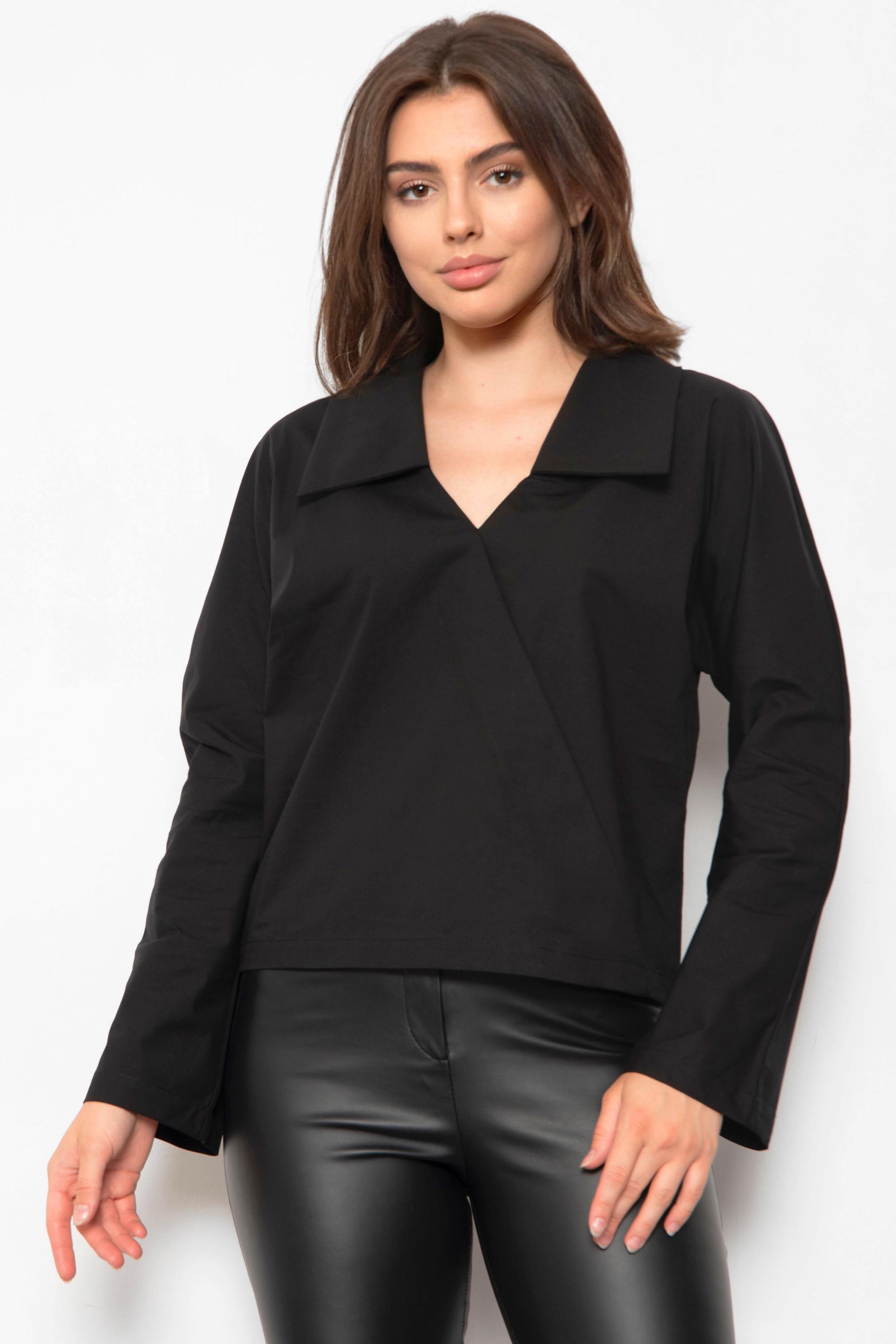 Блуза жіноча р. 42-44 Чорний (184451)