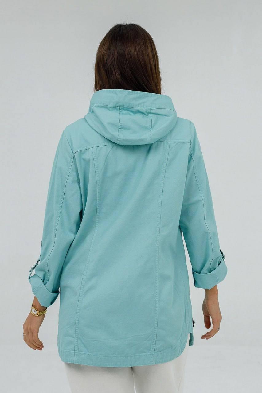 Вітровка жіноча 7XL М'ятний (349/7XL) - фото 5 Вітровка жіноча 7XL М'ятний (349/7XL) - фото 5