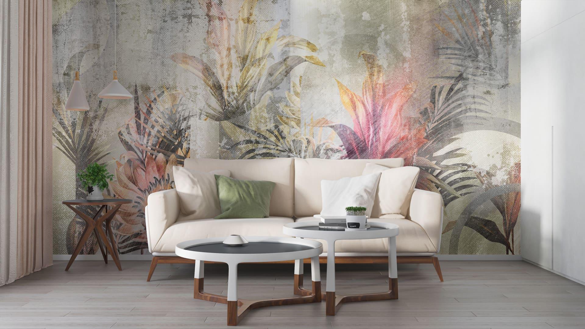 Фотообои флизелиновые Styleo Print-walls Тепло растений 0714 350х270 см (Pw-0714/3) Фотообои флизелиновые Styleo Print-walls Тепло растений 0714 350х270 см (Pw-0714/3)