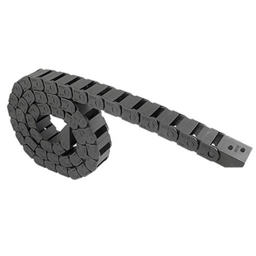 Кабель-канал открытый цепной пластиковый 10x20 мм 1 м Black (284269)