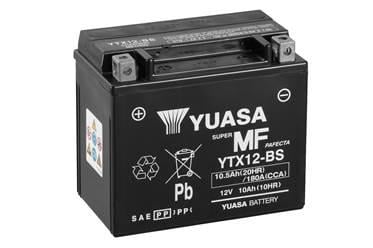 Аккумулятор Yuasa Мото YTX12-BS CP 12 V 10,5 Ah 180 A