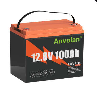 Акумулятор Anvolan LiFePO4 100 Ah 1280 Wh 12V до ДБЖ з BMS (31085831)