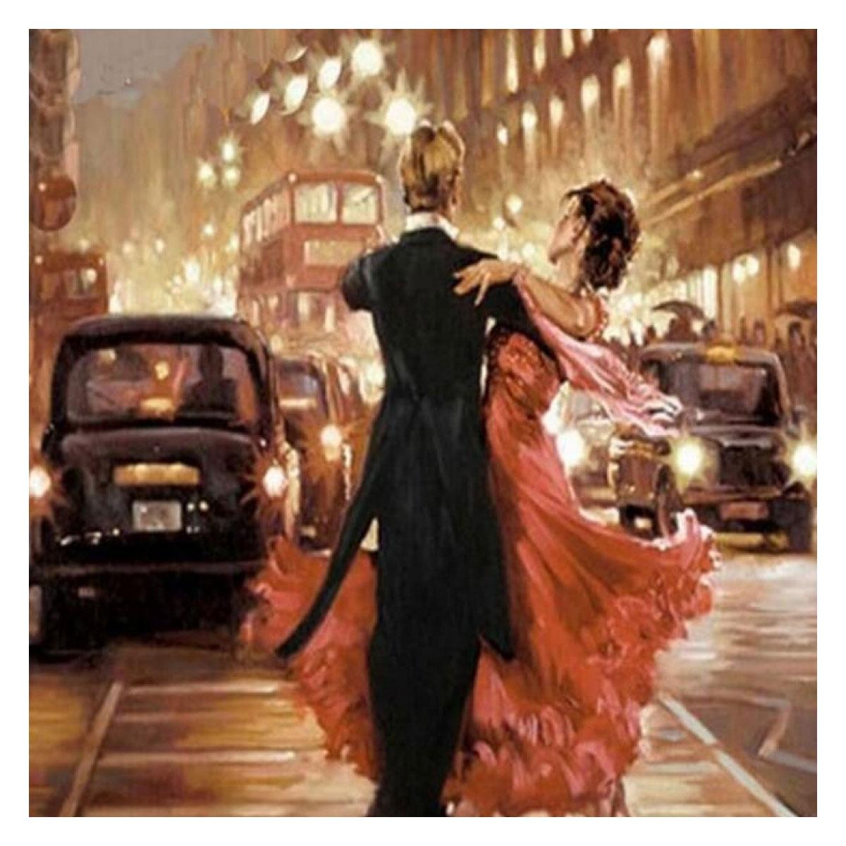 Алмазная мозаика Santi Танго 40х50 см на подрамнике (954102)