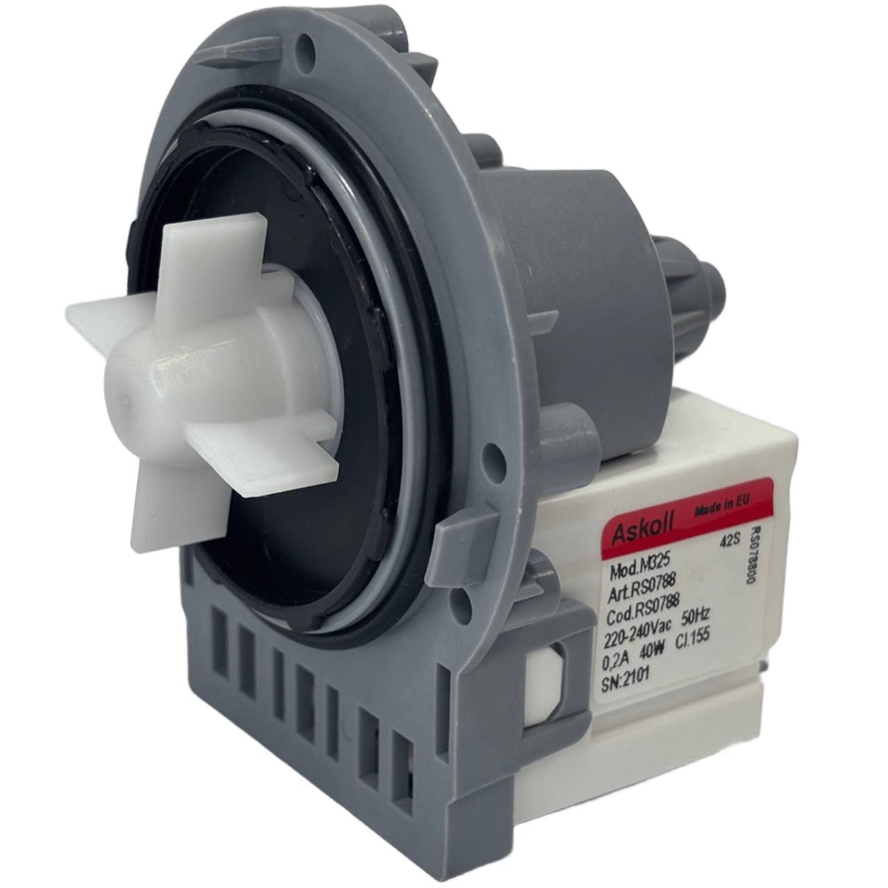 Помпа насос до пральної машини Askoll 40W M231/M325 RS0789 мідна обмотка