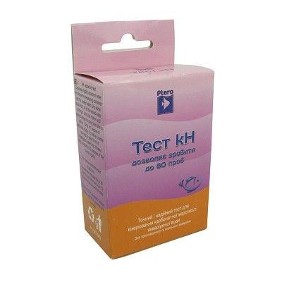 Тест на карбонатную жесткость аквариумной воды Ptero Тест kH (PT-KH)
