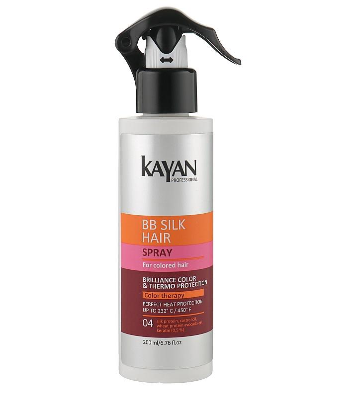 Спрей-термозащита для окрашенных волос Kayan Professional BB Silk 250 мл (5906660407201)