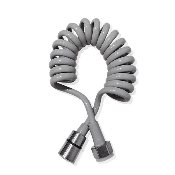 Шланг для бидетты IwConcept PU-2M-304-T1 2 м Gray (8331) - фото 2