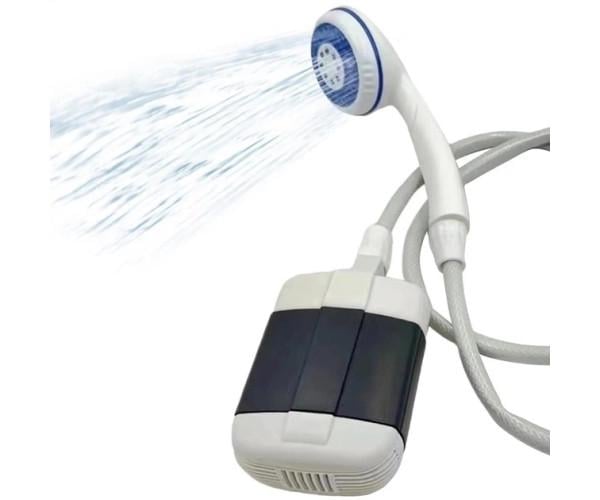 Душ производный переносной с аккумулятором и зарядкой UKC W29 10V USB Белый - фото 2 Душ производный переносной с аккумулятором и зарядкой UKC W29 10V USB Белый - фото 2