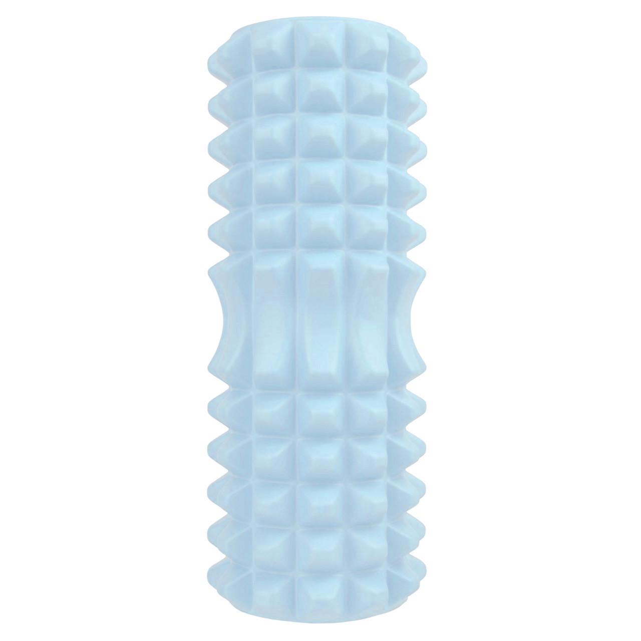 Ролик масажний U-Powex EVA foam roller Type 2 33x14 см Blue - фото 2