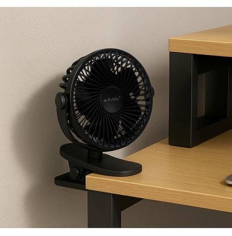 Вентилятор беспроводной с зажимом и USB зарядкой Черный - фото 9 Вентилятор беспроводной с зажимом и USB зарядкой Черный - фото 9