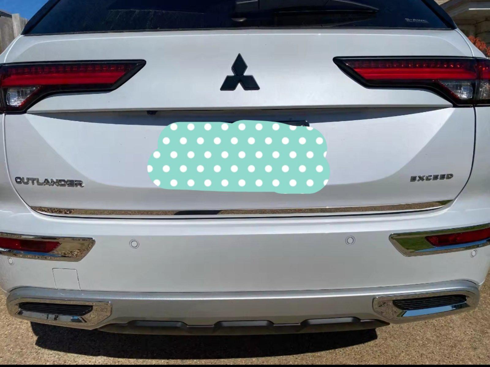 Накладка полоска на кришку багажника Mitsubishi Outlander 4 2022-2025 р. (27455821) - фото 9