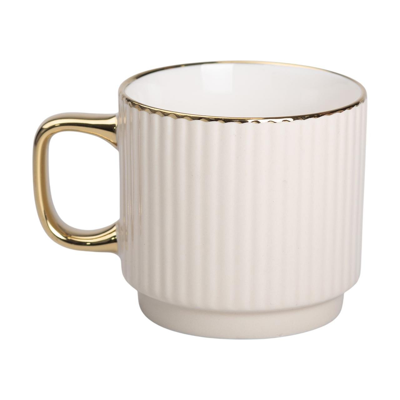 Чашка керамическая 300 мл Бежевый (RX-N231129BE)