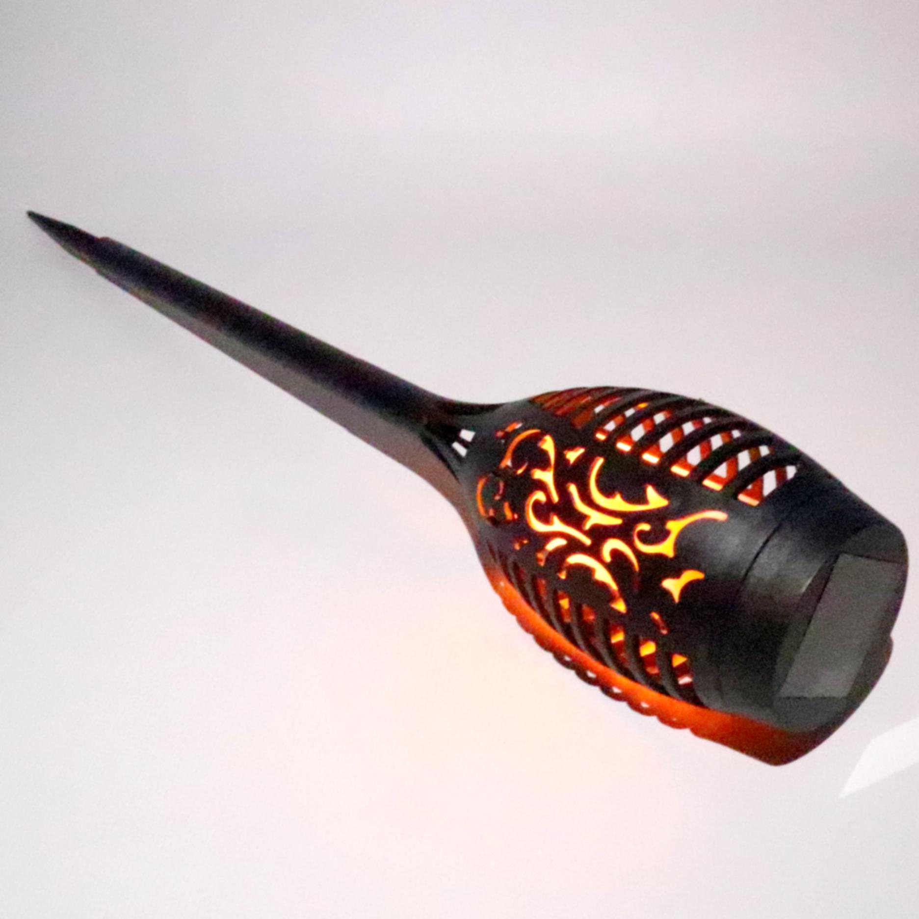 Светильник садовой на солнечной батарее с эффектом пламени 52 см (4123408) - фото 5 Светильник садовой на солнечной батарее с эффектом пламени 52 см (4123408) - фото 5