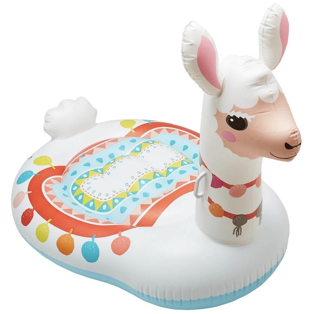 Надувний пліт Intex Мила Лама з ручками до 40 кг 135х94х112 см (28443474)